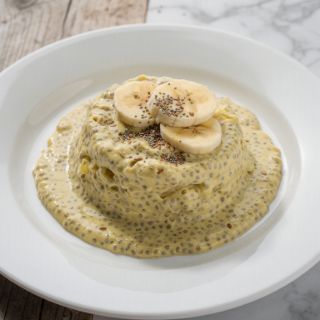 Banana Cream Chia Pudding