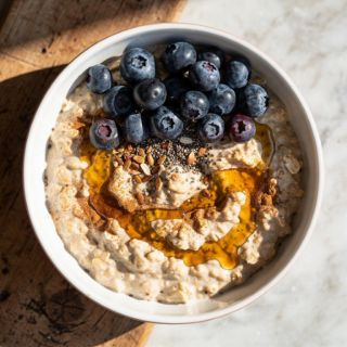 Blueberry Cream Oatmeal