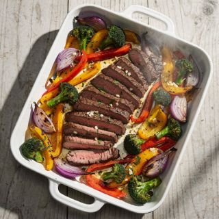 Sheet Pan Steak and Vegetable Dinner