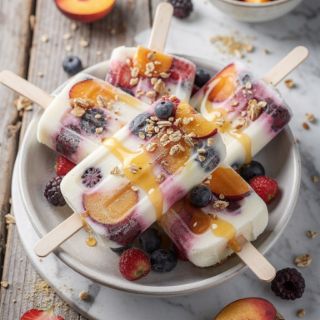 Greek Yogurt Popsicles