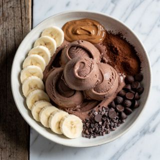 Chocolate Banana Ice Cream