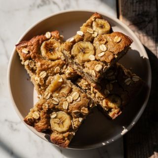 Banana Oatmeal Bars