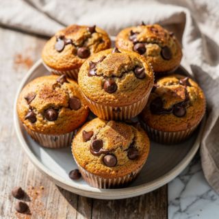 Chocolate Chip Yogurt Muffins
