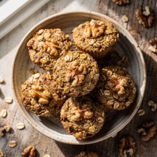 Banana Baked Oatmeal Cups