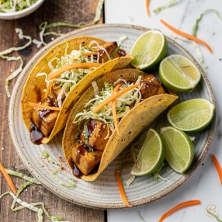 Asian Tofu Tacos