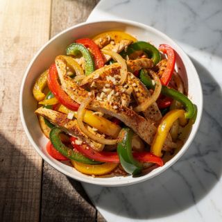 Healthy Chicken Fajitas