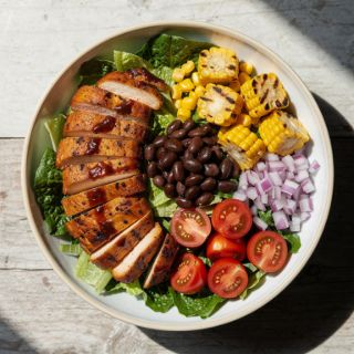 Healthy BBQ Chicken Salad Bowl