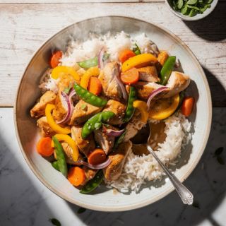 Asian Chicken Sheet Pan Meal