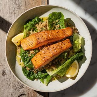 Mediterranean Salmon Salad