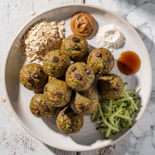 Zucchini Bread Protein Balls