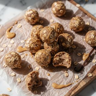 Birthday Cake Protein Balls