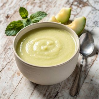 Honeydew Mint Melon Soup