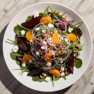 Baby Beet and Clementine Salad
