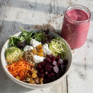 Beet Power Mason Jar Salad