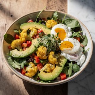 Easy Breakfast Salad