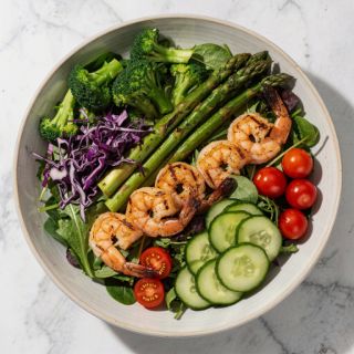 Grilled Shrimp Salad