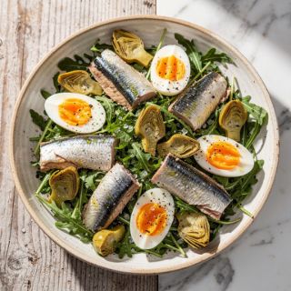 Sardine Breakfast Salad