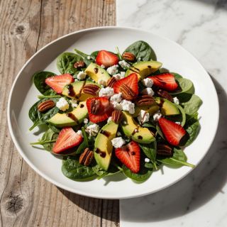 Strawberry Salad with Balsamic Vinaigrette