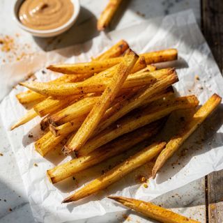 Baked Jicama Fries