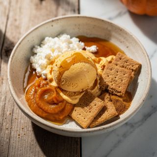 Cottage Cheese Pumpkin Ice Cream