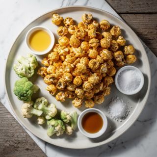 Healthy Cauliflower Popcorn / Kettle Corn