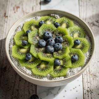 Kiwi Chia Pudding Parfait