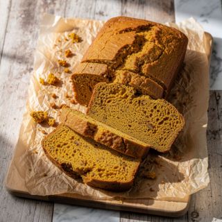 Quinoa Flour Pumpkin Bread