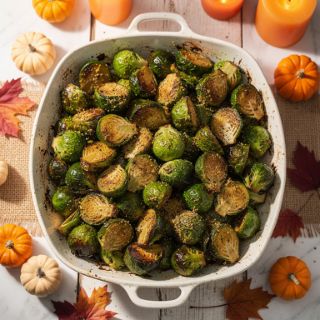 Apple Cider Vinegar Brussels Sprouts