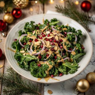 Kale Pomegranate Salad