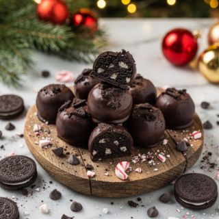 Chocolate Sandwich Cookie Truffles