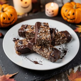 Coconut Date Chocolate Bars
